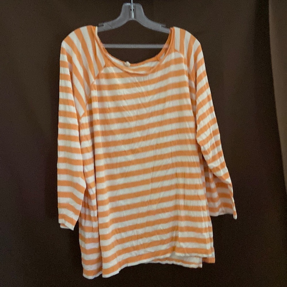 30/32 Womens Long Sleeved Striped Tee